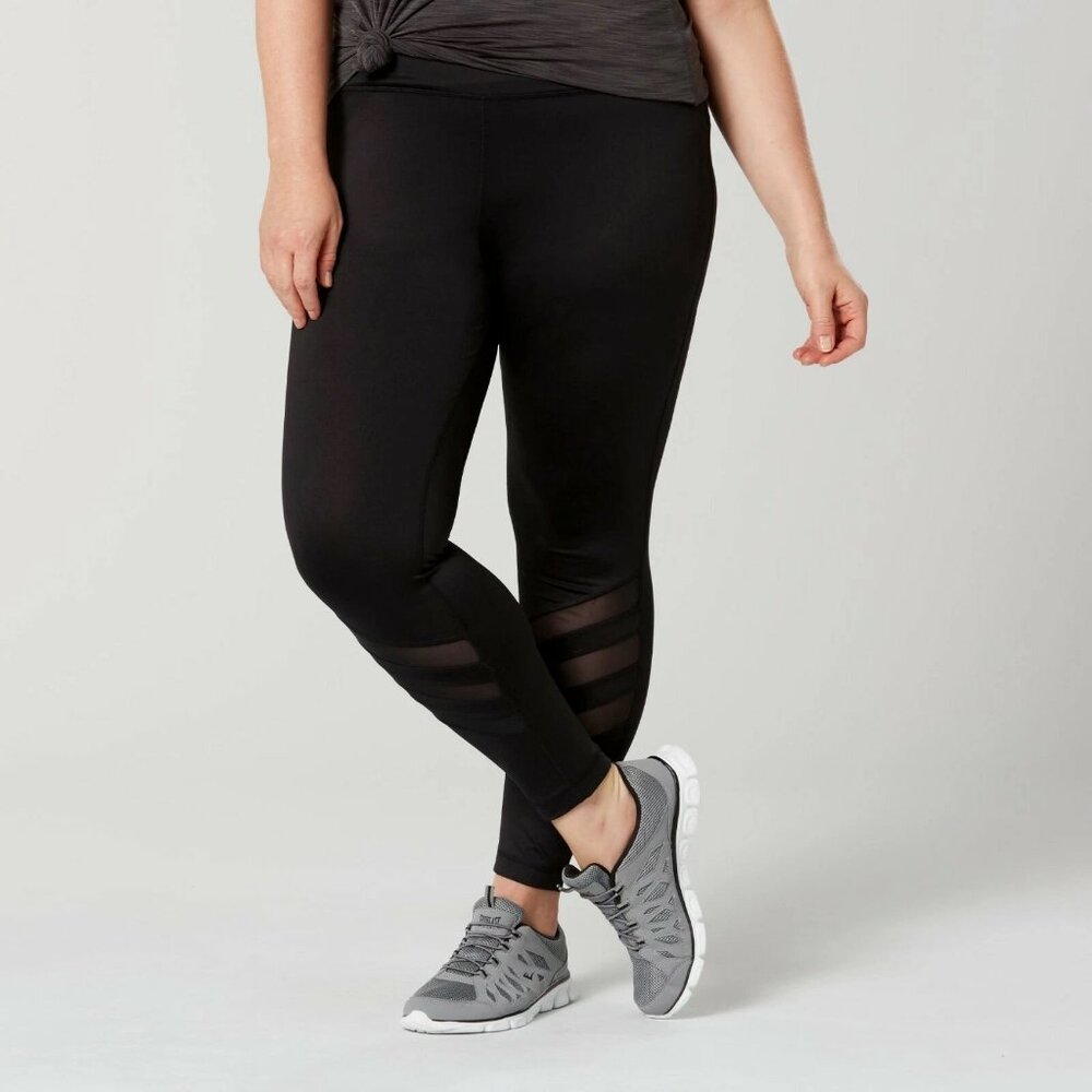 SHEIN Curve 1XL Women's Pants Black Full bodied fit (around the waist-belly)